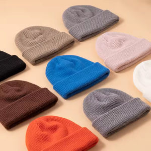 Gorros de Invierno Personalizados al por Mayor con Logotipo Bordado, Estampados y a Rayas, 100% Algodón, para Adultos Unisex - Product Image 1