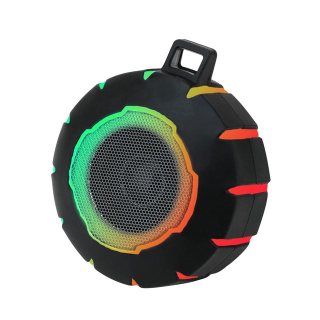 RGB LED IPX5 Waterproof Portable Sport Speaker Factory Direct with Low MOQ Large Silicone Stock for Immediate Shipment OEM ODM
