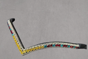 Diademas de cuero de diseño único y estilo personalizado, accesorios de tamaño personalizado, fabricación de diademas de cuero para caballos ecuestres al mejor precio al por mayor. - Product Image 3