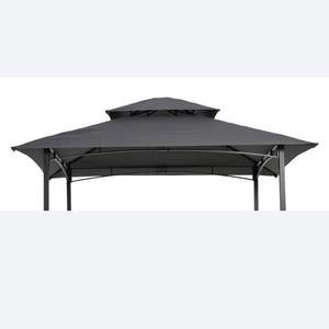8x5 pies carpa de barbacoa de doble nivel cubierta superior de techo parrilla gris Gazebo dosel de repuesto - Product Image 1