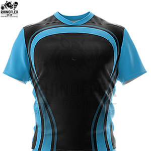Wholesale New Stitched Men Sublimated Rugby Uniform Printed Design Jersey With <b>Shorts</b> Professional Rugby Uniform - Product Image 3