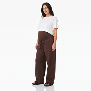 Pantalones de Maternidad para Hospital, Pantalones de Lactancia 100% Algodón, Pantalones de Pijama para Mujer, Pantalones Deportivos de Maternidad - Product Image 1