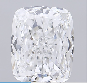 Diamante Cultivado en Laboratorio con Certificación IGI, Corte Cojín Alargado de 3.86 CT, Color D, Claridad VVS2, CVD LG 776677325, ROYAL GEMS, para Joyería - Product Image 1
