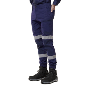 New High Unisex Construction Hi Vis Breathable Thermal <b>Cargo</b> <b>Work</b> <b>Pants</b> Reflective Safety Cotton Custom OEM Factory Manufacturer - Product Image 2