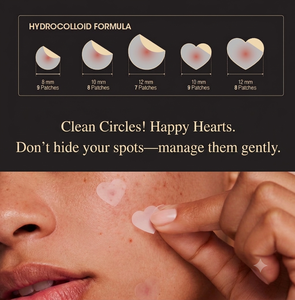 Reusoul Hydrocolloid Collagen Blemish AC Cica Spot Cover Patches Traitement des Imperfections Patch Hydrogel Forme Circulaire 41 Patchs Tous Types de Peau - Product Image 2