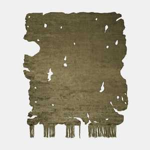 Tapis de luxe moderne en laine et viscose tufté à la main – Moquette personnalisée à poils hauts et bas pour salon et hôtel - Product Image 1