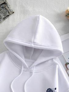 New Washing Printing <b>Hoodie</b> American Retro <b>Oversized</b> Sweatshirt Man Hoodies Hip Hop <b>Long</b> Sleeve Pullover <b>Hoodie</b> OEM - Product Image 2