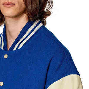 Chaqueta Varsity de Lana de Primera Calidad en Oferta, Chaqueta Casual Personalizada para Hombre, Chaqueta Letterman de Invierno - Product Image 4