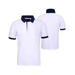 Camiseta de Hombre de Algodón de Primera Calidad con Logotipo Bordado Personalizado, Camisetas Polo para Hombre, Ropa Deportiva Informal de Marca, Polos, Camisetas para el Hogar, Último Diseño - Product Image 1