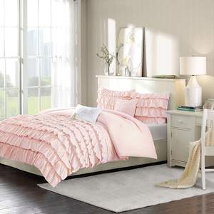 Ruffle <b>Comforter</b> <b>Set</b> - Product Image 1