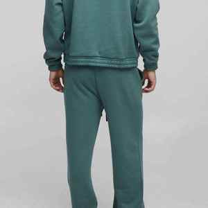 Conjunto de Sudadera con Capucha y Pantalones Deportivos Holgados Personalizados para Hombre, Estilo Jogging, en Venta - Product Image 4