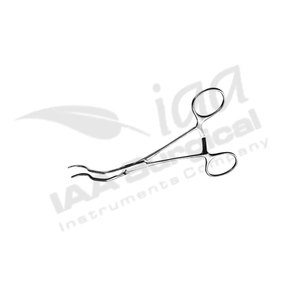 Pince vasculaire chirurgicale atraumatique IAA, réutilisable, pour hémostase manuelle, certifiée CE, instrument en acier inoxydable de classe II ISO13485 - Product Image 2