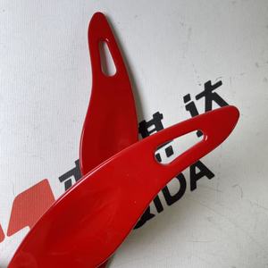 Extensiones de Palanca de Cambios para Volante, en Plástico ABS Rojo Brillante, Kits Interiores Deportivos para <span class=keywords><strong>Hyundai</strong></span> Sonata/Encino/<span class=keywords><strong>Tucson</strong></span> 25- - Product Image 3