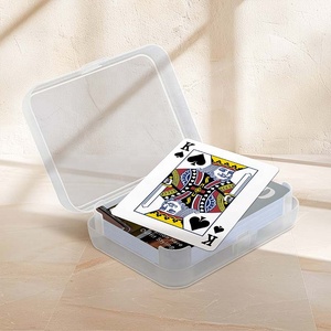 Custom 0.30mm Glossy Finish <b>Plastic</b> Playing Cards in <b>Plastic</b> Box - Product Image 3