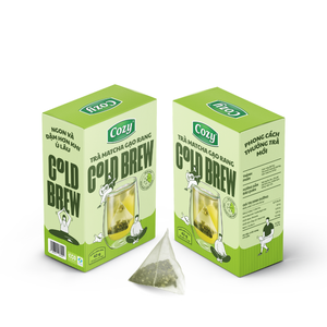 Bolsas de Té Genmaicha de Alta Calidad con Sellado Térmico, Sabor Natural, Té de Flores, 12 Bolsas por Caja, Bolsas de Empaque Personalizadas - Product Image 1