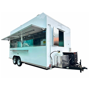8x16 Street Food Trailer Catering Food Truck Fully Equipped Mobile Restaurant Popcorn Concession Trailers - Product Image 3