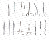 Kit d'instruments chirurgicaux Caldwell-Luc pour la chirurgie des sinus paranasaux, comprenant Punch Hajek-Kofler, Punch Kerrison pour l'antre, Curettes et Pinces nasales manuelles