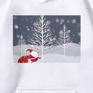 เสื้อฮู้ดแบบสวมหัวผ้าฝ้ายขนแกะ100% ระบายอากาศได้ดีเป็นมิตรกับสิ่งแวดล้อมสินค้าใหม่สำหรับฤดูหนาว - Product Image 6