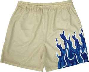 กางเกงบาสเก็ตบอลผ้าตาข่ายสำหรับผู้ชายขายส่งสำหรับฤดูร้อน แบบเรียบ สามารถสกรีนโลโก้ได้ เอวยางยืดพร้อมเชือกผูก กางเกงกีฬา - Product Image 1