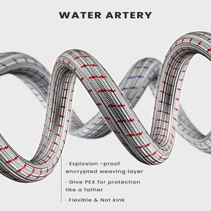 Rubinetto da Bagno Monocomando Oro Rosa da Montare su Piano, 1-3 Fori, con Modalità Getto a Cascata e Doppia Funzione per Lavabo o Lavanderia - Product Image 6