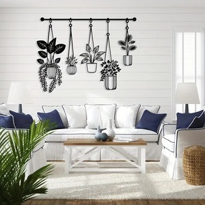 ประติมากรรมโลหะตกแต่งผนังสำหรับแขวนตกแต่งภายในบ้าน - Product Image 5