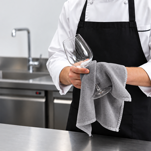 Toalla de Mano para Restaurante, de Algodón Premium, Tela de Rizo, Suave al Tacto, Reutilizable - Product Image 6