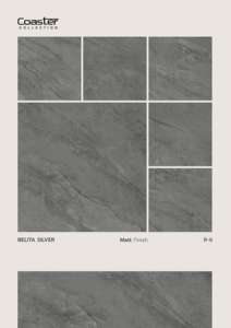 Baldosas de Porcelana Gris Mate Rústico para Suelo, 600x600, 10mm y 20mm de Grosor, Antideslizantes - Product Image 5