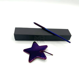 Personalized Star Shape Grafting Tools <b>Handheld</b> Stainless Steel Eyelash Extension Check Lash <b>Mirror</b> with Custom Labeling - Product Image 4