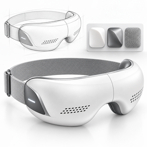 เครื่องนวดตาแบบกำหนดเอง Hear Range พร้อมระบบทำความร้อน ชาร์จผ่าน USB ใช้เทคโนโลยีอินฟราเรดเพื่อการบำบัดทางกายภาพและดูแลหู - Product Image 1