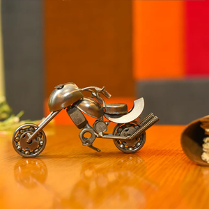 Adorno Decorativo de Diseño Moderno para el Hogar, Bala de Latón, Motocicleta, Decoración para Sala de Estar, Dormitorio, Escritorio, Modelo Personalizado, Regalo Hecho a Mano - Product Image 1