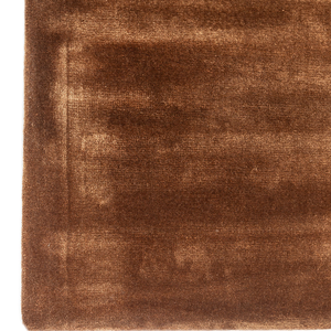 Alfombra Rectangular Beige de Viscosa Tejida a Mano, Alfombra Decorativa para el Hogar - Product Image 2