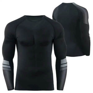 Rashguard de MMA de alta calidad, manga larga, para hombre, fabricante, suministro personalizado, rashguard de alto rendimiento para MMA - Product Image 3