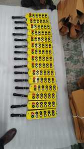 ปุ่มกดหยุดฉุกเฉิน CMK CMK-PLB14 สีเหลือง ทำจากพลาสติก สำหรับเครน EOT แบบสองความเร็ว พร้อมระบบหยุดฉุกเฉิน 1NO1NC มาตรฐาน IP65 - Product Image 5