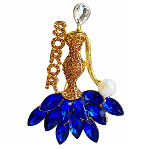 Broche Soror, Elegante Pin de Solapa, Accesorio de Joyería de Moda, Insignia Decorativa, Broche para Mujer, Regalo, Diseño Personalizado, Venta al por Mayor - Product Image 1