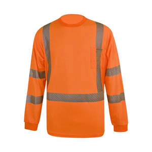 เสื้อเชิ้ตนิรภัยแบบสะท้อนแสง รุ่น Type R Class 3 ระบายอากาศได้ดี แห้งเร็ว แขนยาว คุณสมบัติที่ดีที่สุด สมบูรณ์แบบ - Product Image 6