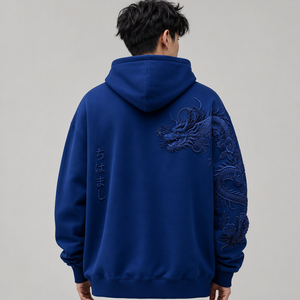 Sudadera con capucha extragrande para hombre de alta calidad, corte holgado y relajado para un estilo moderno, uso diario y actividades al aire libre. - Product Image 2