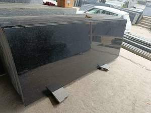 Plan de travail en granit noir absolu BLUE CITY STONES GV11 20 mm, poli, écologique, moderne, grande dalle, pour cuisine - Product Image 6