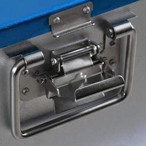 Surgery Silicone Disinfection <b>Box</b> Tools Aluminum Sterilization <b>Box</b> <b>Large</b> Size Dual Locking System Pentax Sterilized <b>box</b> CE - Product Image 4