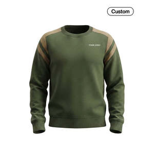 Sudadera Personalizada con Rayas Raglán para Hombre - Corte Cuadrado, 100% Algodón Terry Lavado - Product Image 5
