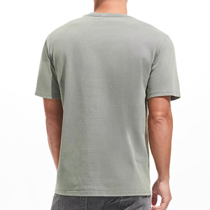 เสื้อยืดผู้ชายคุณภาพพรีเมียม ผ้าฝ้ายหนา 100% 300 กรัม เสื้อยืดแขนสั้นลำลองใส่เที่ยวข้างนอก ไซส์ใหญ่พิเศษสำหรับผู้ชาย - Product Image 5