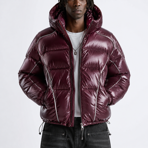 Factory Price high street puffer <b>jacket</b> urban puffer <b>jacket</b> private label puffer <b>jacket</b> OEM - Product Image 4