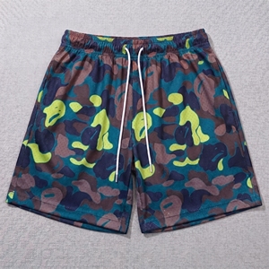 Mens Camo Mesh Basketball <b>Shorts</b> Orange Brown <b>Camouflage</b> Print Quick Dry Breathable Gym Running Workout Sports <b>Shorts</b> Drawstring - Product Image 4