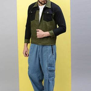 Nueva chaqueta vaquera para hombre cosida a mano, antiarrugas, transpirable, de alta calidad, a precio de mayorista. - Product Image 4