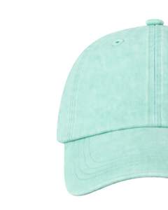 Casquette de baseball en coton vert menthe, unie, réglable, unisexe, décontractée, respirante, confortable, personnalisable, qualité supérieure - Product Image 4