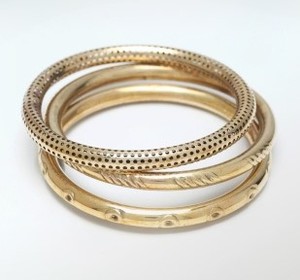 Traditional Oxidised Brass Bangle <b>Stack</b> Wedding Party Festive Adjustable Custom Cuff Vintage Chunky Statement Jewelry <b>Bracelet</b> - Product Image 2