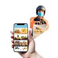 Aplicación Móvil Profesional para Entrega de Comida a Domicilio, Gestión Inteligente de Pedidos, Interacción con Clientes en Tiempo Real, Gestión de Inventario, Internet, MAC