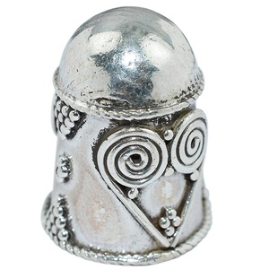 Shri Ashapura Jewels Superb <b>Plain</b> Silver Plated Bohemian Christian Hat Shape <b>Rings</b> Third Party Certified - Product Image 4