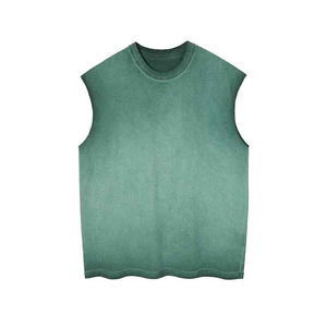 Wholesale Men Tank <b>Top</b> Lightweight Summer <b>Sleeveless</b> Gym Shirt Custom Logo Cotton Tank <b>Top</b> Soft Premium Fitness Wear - Product Image 1