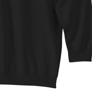 Sudadera Negra con Cuello Redondo y 3 Letras Griegas AKA, Sudadera Informal de Manga Larga con Bordado AKA para Mujer - Product Image 3
