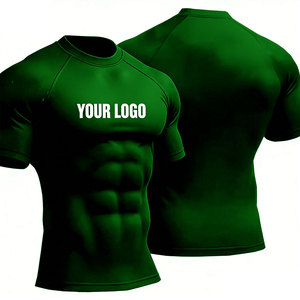 Camiseta de Compresión Premium para Hombre, Poliéster y Elastano, Ajuste Ceñido, para Entrenamiento, Running, Fitness y Deportes - Product Image 3